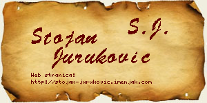 Stojan Juruković vizit kartica